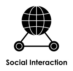 world, global, social interaction icon. Element of business icon for mobile concept and web apps. Detailed world, global, social interaction icon can be used for web and mobile