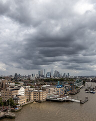 view of the city london