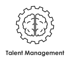 gear, brain, settings icon