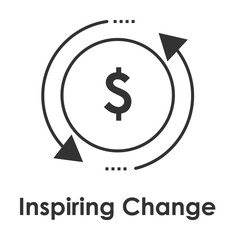 dollar, arrow, investment icon