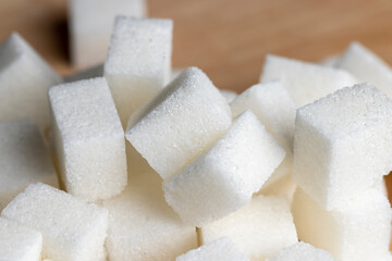 White sugar made from beetroot