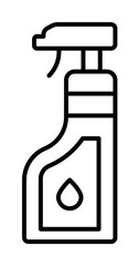 Chemical carwash icon. Element of car wash icon