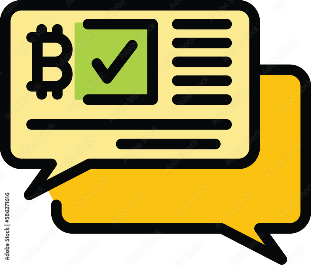 Aufkleber investment bitcoin icon. outline investment bitcoin vector icon for web design isolated on white bac