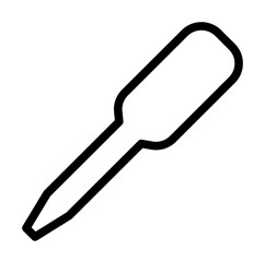 Pipette, chemistry icon. Simple line, outline elements of stinks icons for ui and ux, website or mobile application