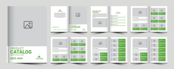 Product catalog or catalogue template design