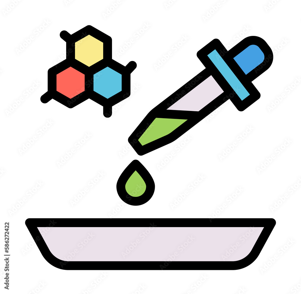 Poster puppet, plate, molecule icon. simple color with outline elements of stinks icons for ui and ux, webs