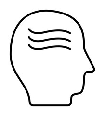 sickness, disease, medical icon. Element of disease icon. Thin line icon for website design and development, app development. Premium icon