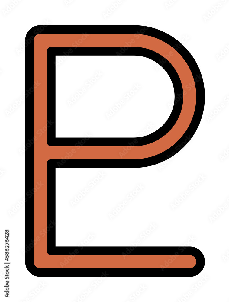 Aufkleber symbol pluto icon. simple color with outline elements of esoteric icons for ui and ux, website or mo