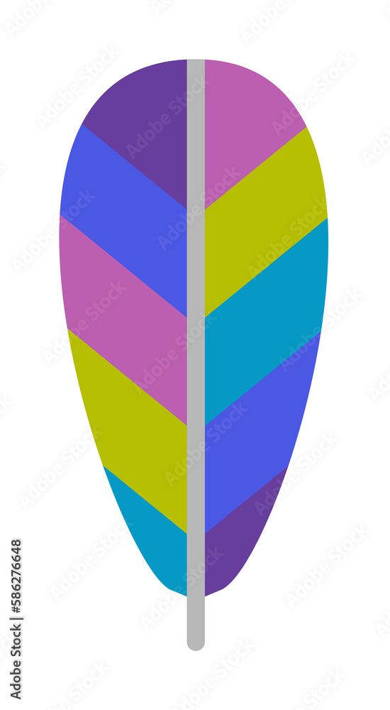 Poster wing bird icon. simple color elements of feather icons for ui and ux, website or mobile application