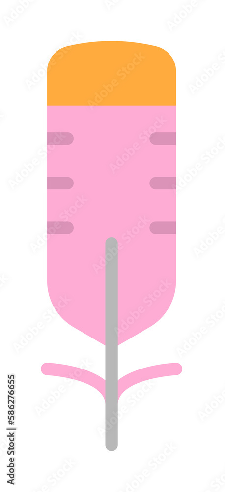 Poster wing bird icon. simple color elements of feather icons for ui and ux, website or mobile application
