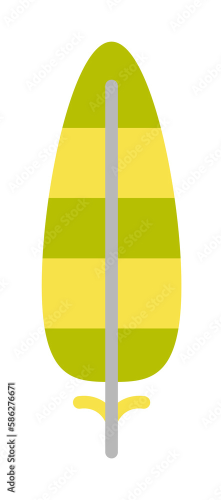 Poster wing bird icon. simple color elements of feather icons for ui and ux, website or mobile application