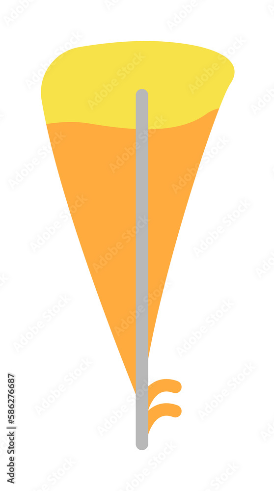 Poster wing bird icon. simple color elements of feather icons for ui and ux, website or mobile application