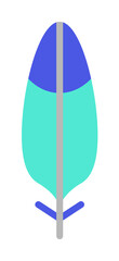 Fototapeta premium Wing bird icon. Simple color elements of feather icons for ui and ux, website or mobile application