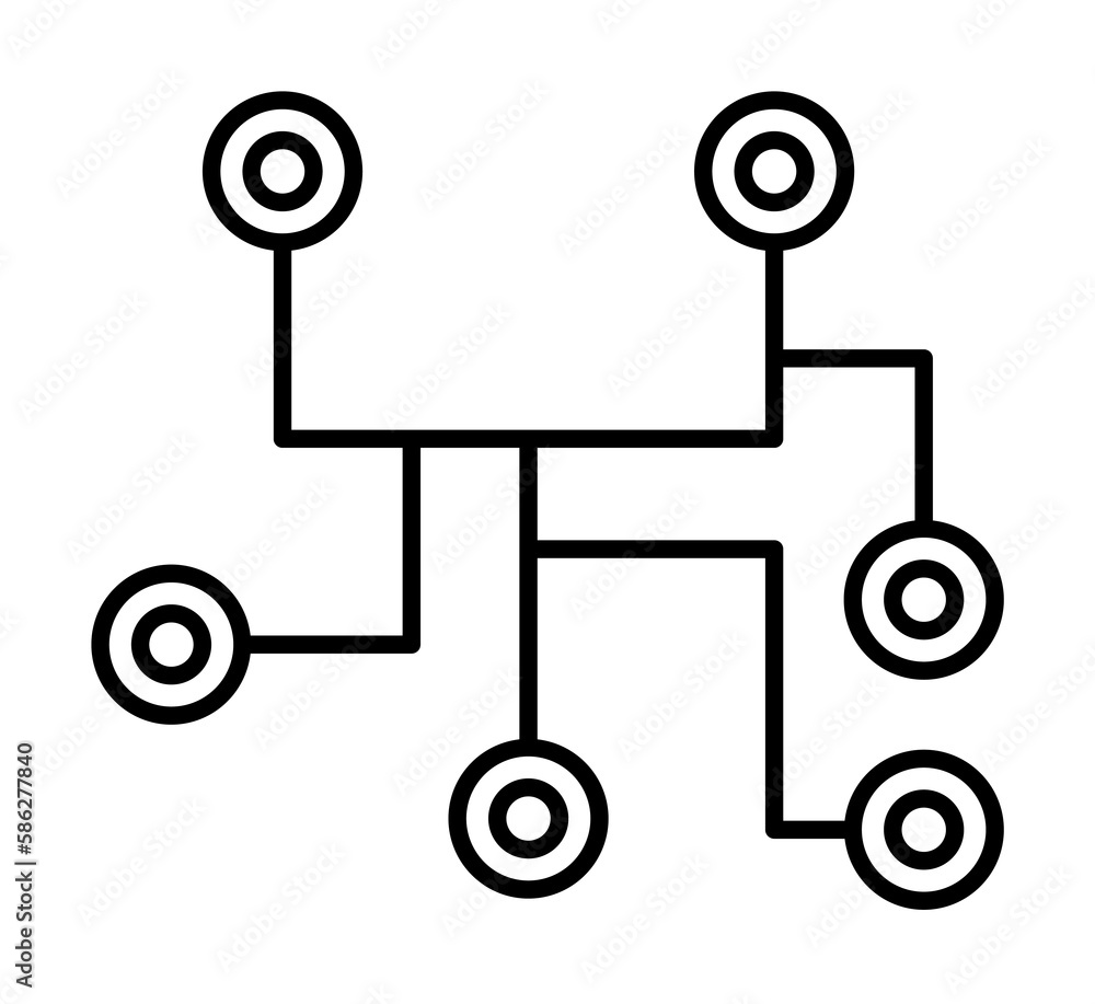 Poster route icon. element of global logistics icon for mobile concept and web apps. thin line route icon c