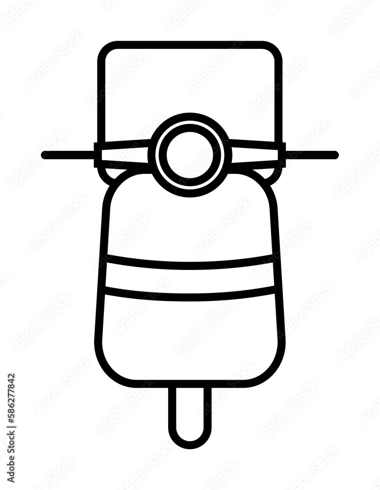 Poster delivery icon. element of global logistics icon for mobile concept and web apps. thin line delivery 
