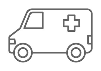 health, ambulance, emergency, hospital. Element of health icon. Thin line icon for website design and development, app development. Premium icon