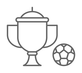 Cup, soccer, Holland icon. Element of Holland icon. Thin line icon for website design and development, app development. Premium icon