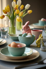 Easter table setting