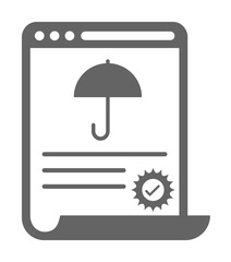 Internet data protection, internet security, secure data, web protection, website security defender icon