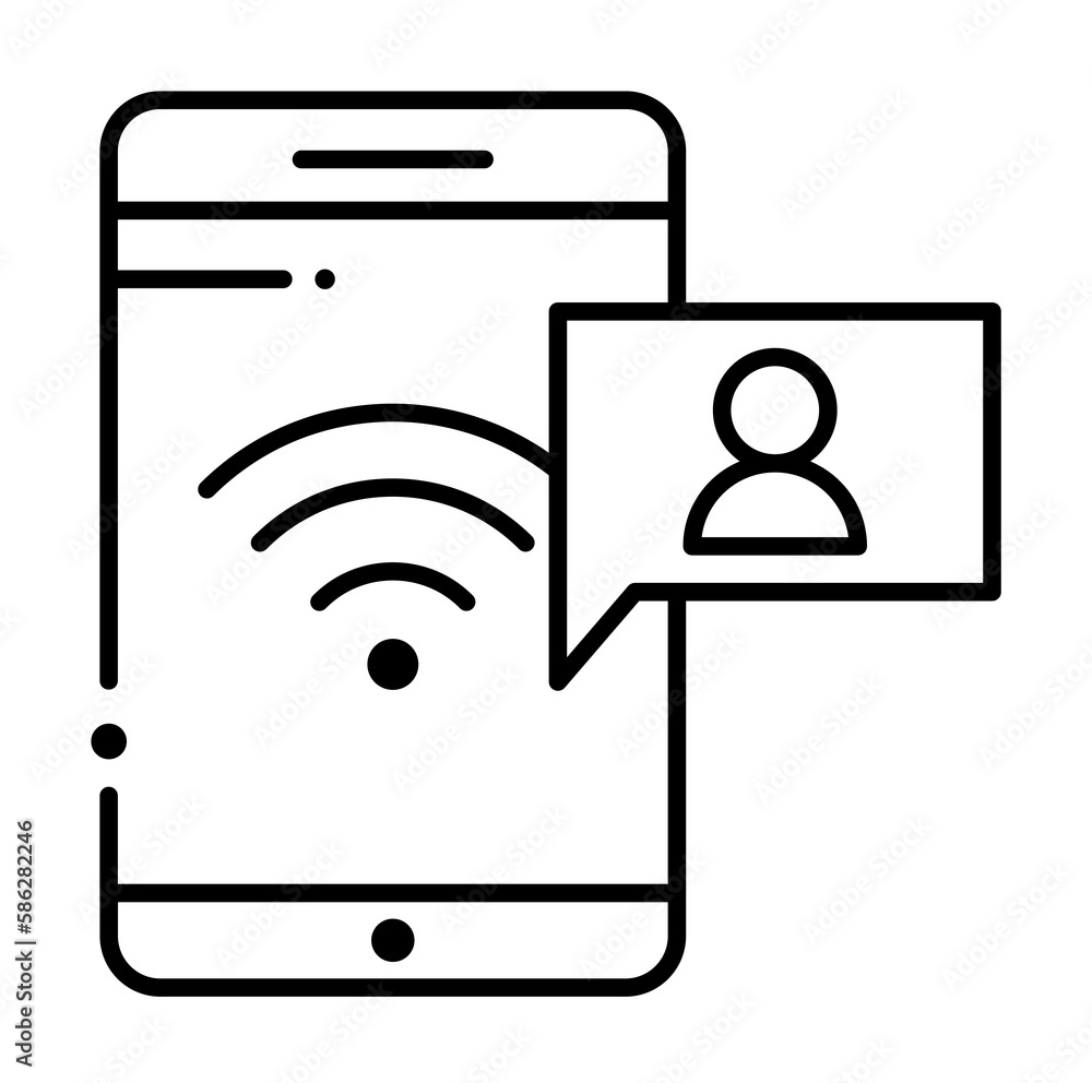 Aufkleber connect, internet technology icon. element of internet technology icon for mobile concept and web ap