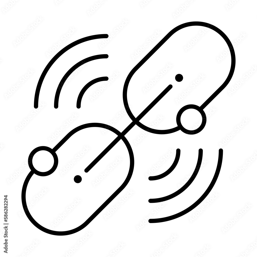 Aufkleber link, internet technology icon. element of internet technology icon for mobile concept and web apps.