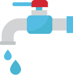 Save the water icon. Ecology concept icon style