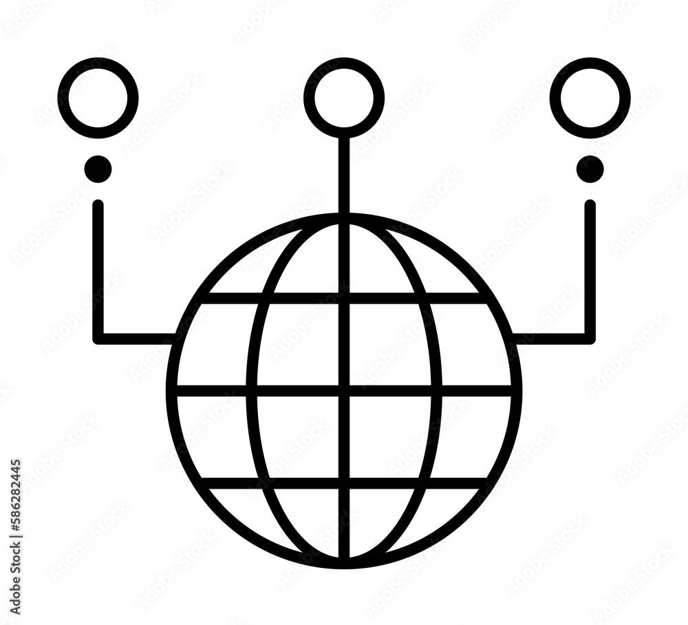 Poster share, internet technology icon. element of internet technology icon for mobile concept and web apps