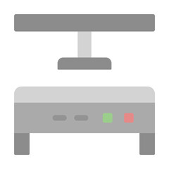 Press, manufacturing icon. Simple line, outline elements of production icons for ui and ux, website or mobile application