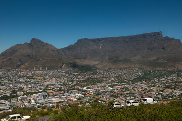 Panoramic view from Signal Hill, Cape Town
