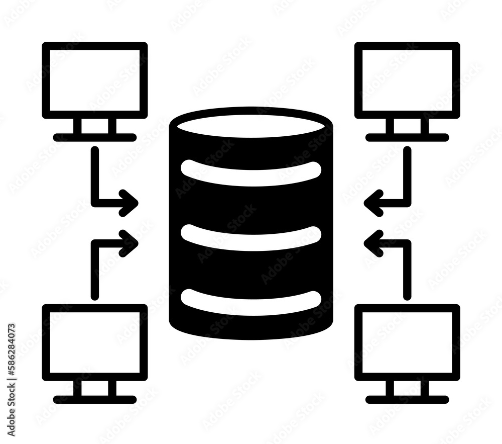 Aufkleber data technology icon. element of harmful things icon for mobile concept and web apps. detailed data 