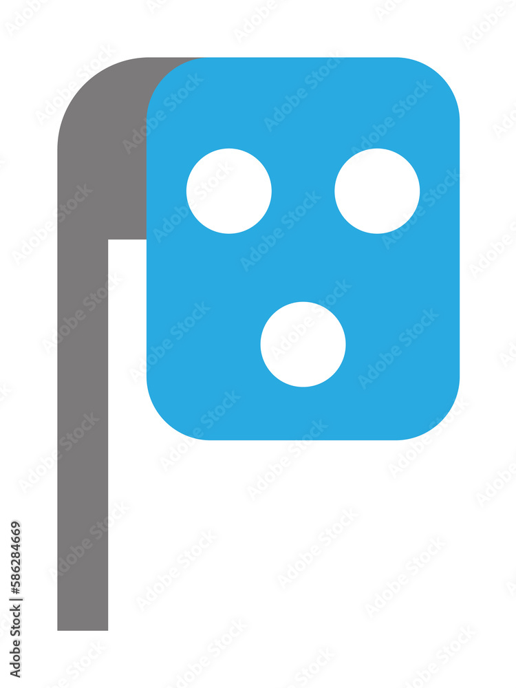 Poster phoropter illustration. element of optometry icon for mobile concept and web apps. colored phoropter