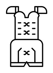 Patrick day, clothes, clothing, dress, fashion, feminine, girl icon. Element of Patrick day for mobile concept and web apps illustration. Thin line icon for website design