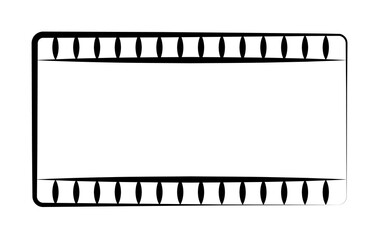 film outine logo style icon. Element of photo icon for mobile concept and web apps. Outline film icon can be used for web and mobile