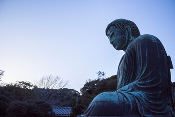 Great Buddha of Kotoku-in Temple in Kamakura Kanagawa Japan