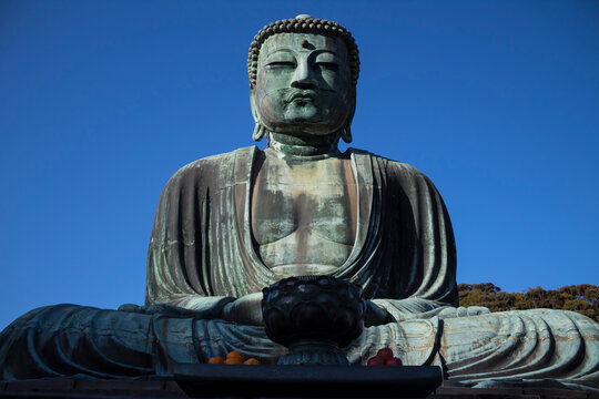Great Buddha of Kotoku-in Temple in Kamakura Kanagawa Japan