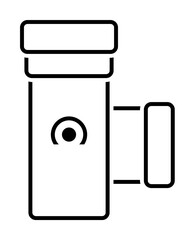 pipe, sewer, abs, drain icon. Element of plumbing and heating icon for mobile concept and web apps. Detailed pipe, sewer, abs, drain icon can be used for web and mobile