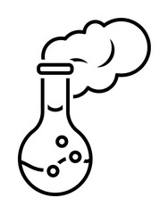 tube, bottle, chemistry, liquid icon. Element of earth pollution icon for mobile concept and web apps. Detailed tube, bottle, chemistry, liquid icon can be used for web and mobile