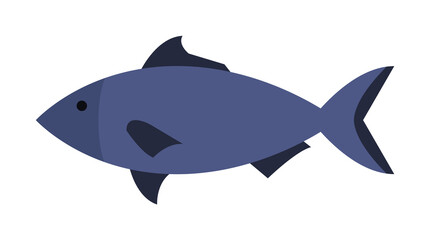 a fish colored illustration. Element of colored food icon for mobile concept and web apps. Detailed a fish icon can be used for web and mobile