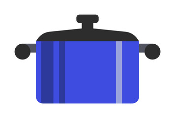 Obraz premium pan colored illustration. Element of colored food icon for mobile concept and web apps. Detailed pan icon can be used for web and mobile