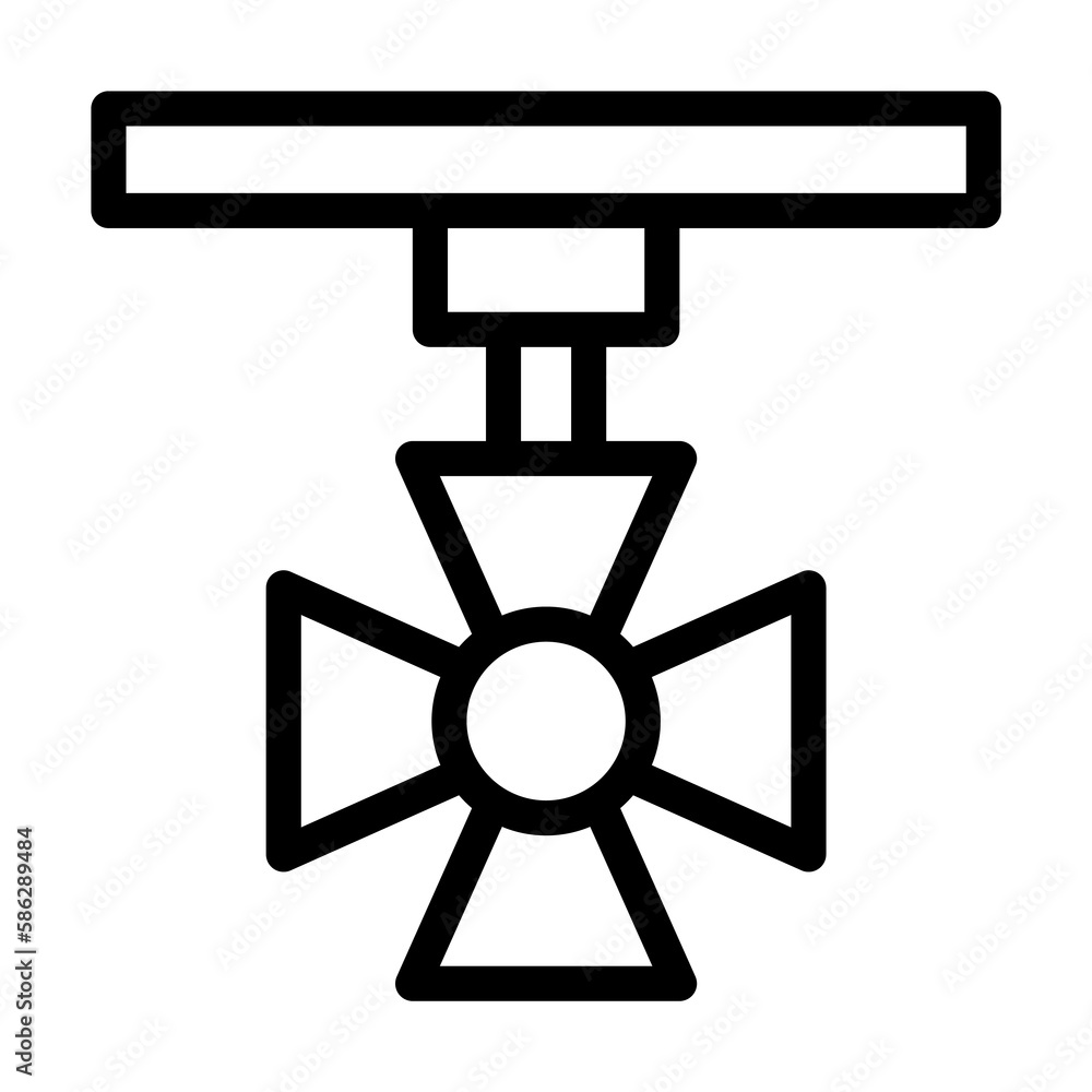 Poster spotlight icon. simple line, outline elements of rock n roll icons for ui and ux, website or mobile 