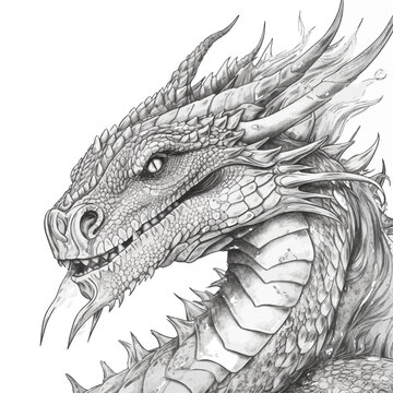Dragon Head Sketch Images – Browse 4,194 Stock Photos, Vectors, And Video |  Adobe Stock