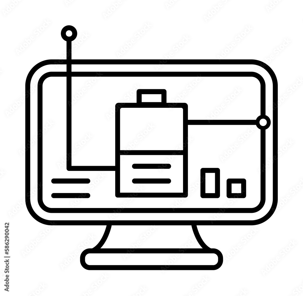 Aufkleber smart ecology and environment icon. element of smart house icon for mobile concept and web apps. thi