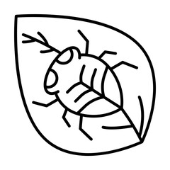 Insect, beetle icon. Simple line, outline elements of spring icons for ui and ux, website or mobile application