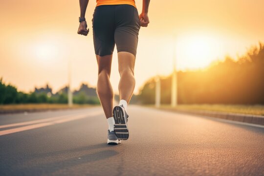 Running and jogging Empowering Sunset Run 