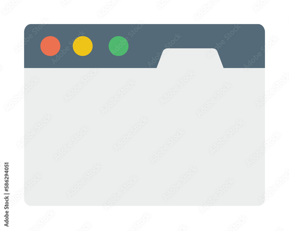Aufkleber browser, web site, interface icon. simple color elements of internet explorer icons for ui and ux, w