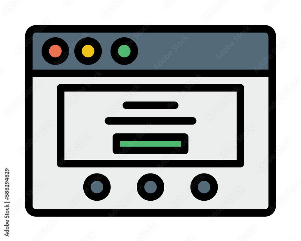 Aufkleber browser, web site, interface icon. simple color with outline elements of internet explorer icons for