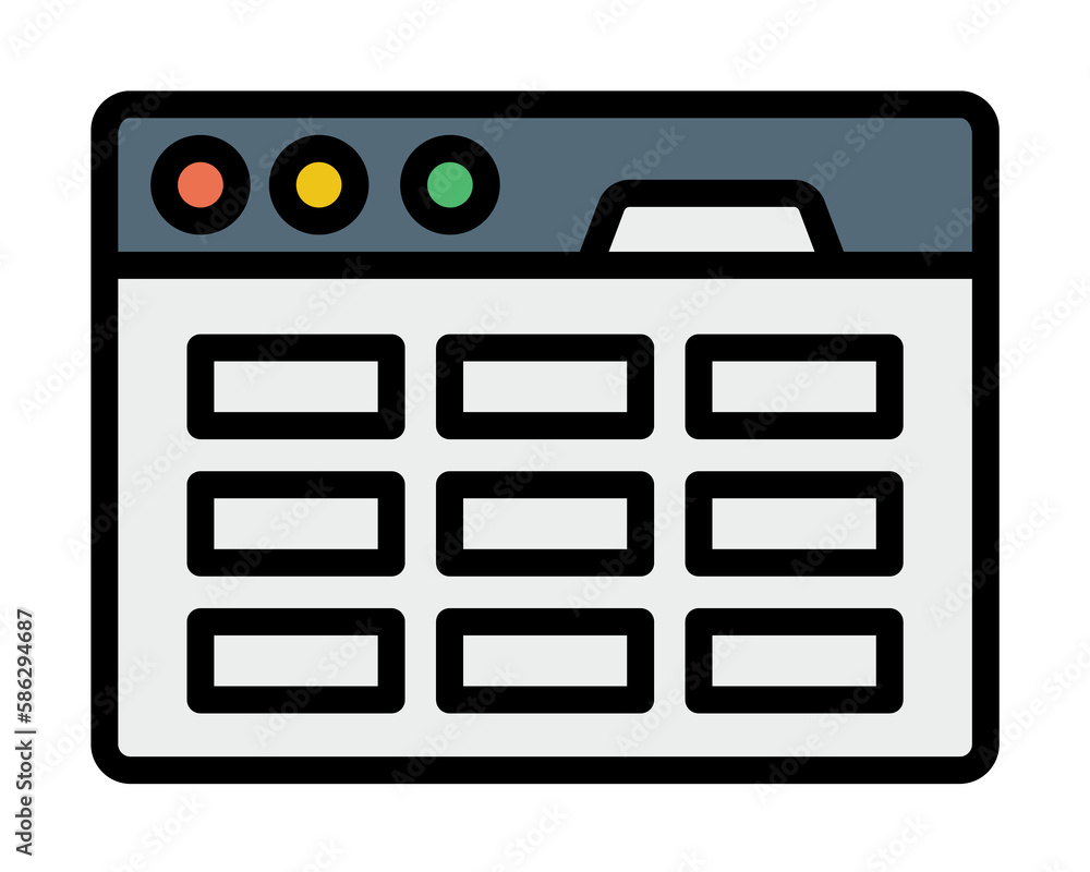 Aufkleber browser, web site, interface icon. simple color with outline elements of internet explorer icons for