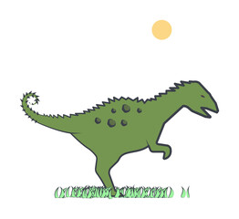 coritosaurus cartoon icon. Element of Jurassic period icon for mobile concept and web apps. Color cartoon coritosaurus icon can be used for web and mobile
