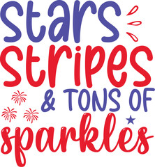 Stars stripes & tons of sparkles