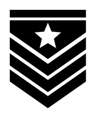military epaulettes icon. Element of military for mobile concept and web apps. Detailed military epaulettes icon can be used for web and mobile. Premium icon
